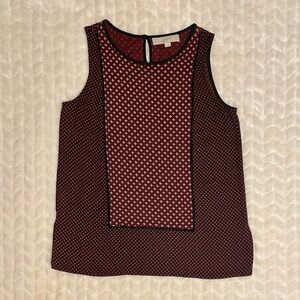 EUC- LOFT Ann Taylor Womens Tank Top Maroon
